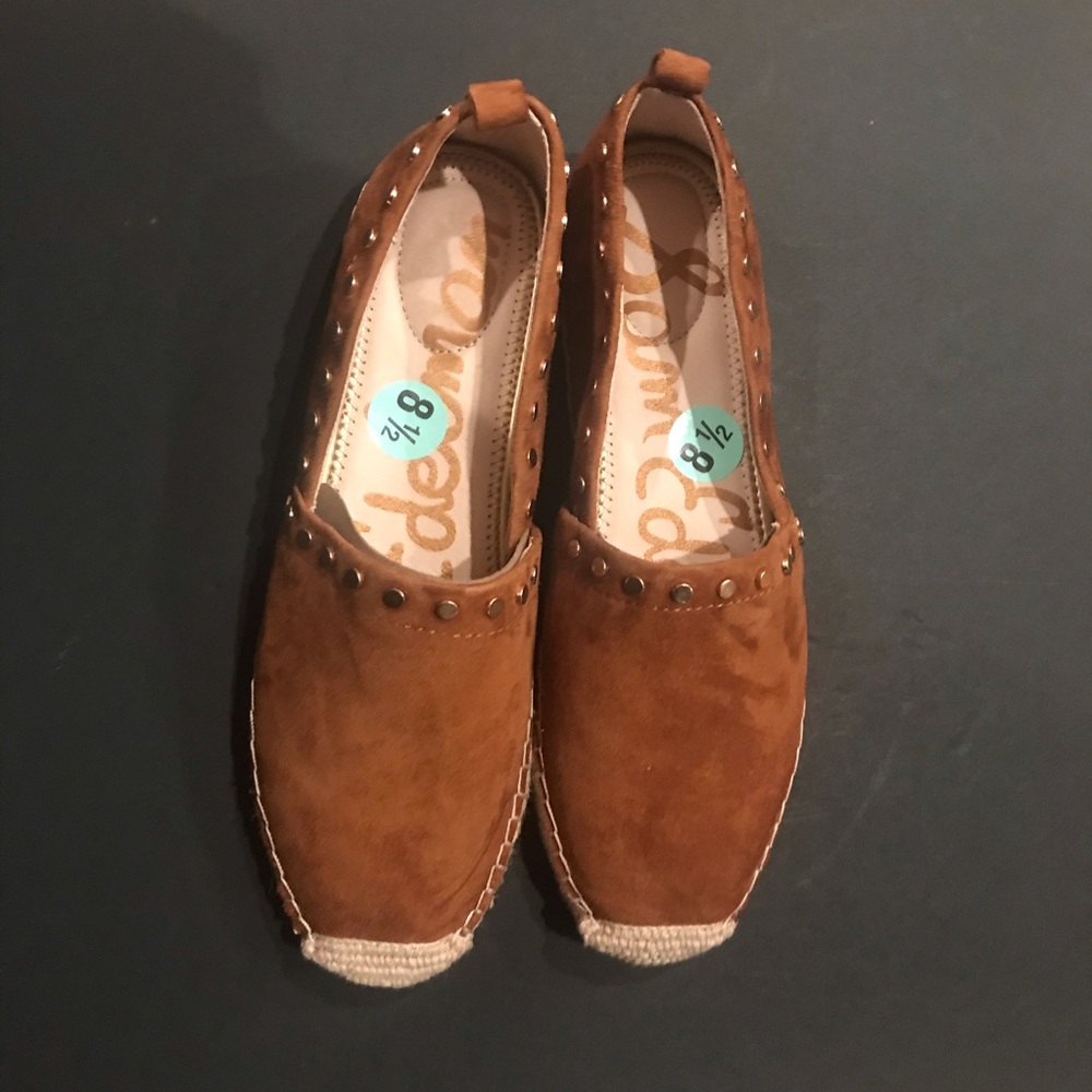 Sam Edelman Koda Studded Suede Espadrille Various